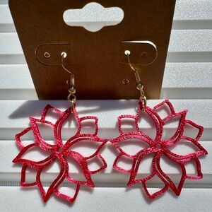 3D Printed Summer Flower Earrings!!! 💕💕💕